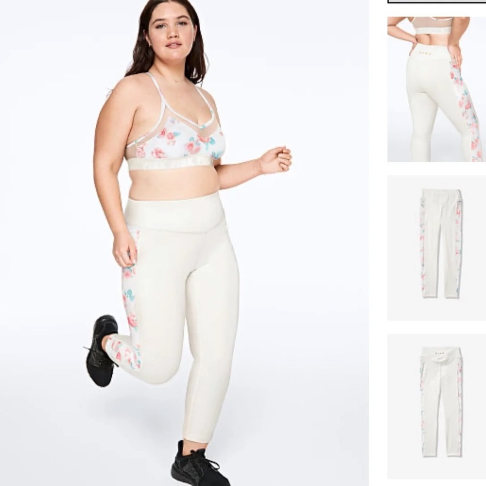 New Pink Victoria’s Secret Fleece Lined Leggings